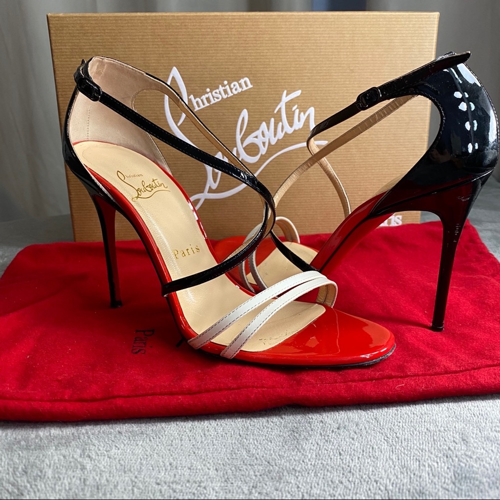 Christian Louboutin- Gwynitta 100 Gomme/Patent
